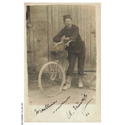 CAR-ABTP11-0837-SPORT - CYCLISME - Cycliste - CARTE PHOTO