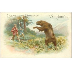 CHASSE.CACAO ET CHOCOLAT VAN HOUTEN.OURS