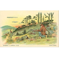 CHASSE.CHASSE A L'AFFUT.CHASSE DU CERF