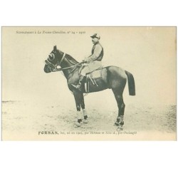 hippisme.n°37647.forsan.bai .1910.CHEVAUX.SUPPLEMENT A LA FRANCE CHEVALINE.course.cheval.jokey.