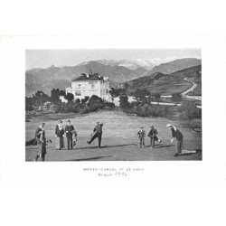 sport.n°59792.golf.monte carlo.le golf avant 1914
