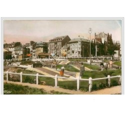 GOLF.MERS LES BAINS.LE GOLF MINIATURE.CPSM.PLIE