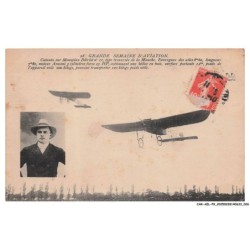 CAR-AELP9-0543- AVIATION - Cataneo sur monoplan bleriot