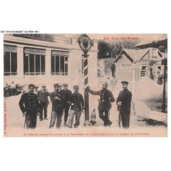 CAR-AEQP21-1072-68 - Un groupe de FRANCO-ALLEMAND a la frontiere de la SCHLUCHT avant la guerre