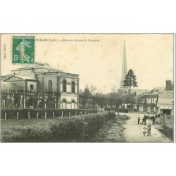 76.LA FEUILLIE.MAIRIE ET AVENUE DU TRONQUAY.MARECHAL FERRANT.TACHES