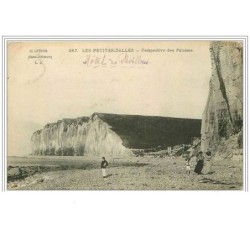 76.LES PETITES DALLES.PERSPECTIVE DES FALAISES.PLIE