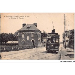 CAR-AAGP7-76-0644 - BOISGUILLAUME - Bureau de Poste et Terminus du Tramway