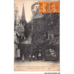 CAR-AABP10-76-0776 - SAHURS - Entrée du manoir des sires de marbeuf - Cour intérieure