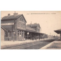 76 - MONTEROLIER BUCHY - SAN67249 - La gare