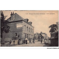 CAR-AAGP7-76-0651 - HOUPPEVILLE - Route de L'Eglise - Cafe
