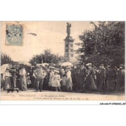 CAR-AAGP7-76-0649 - MOULINEAUX - Le Monument du Mobile - La Foule pendant Les Discours le jour de la Fete
