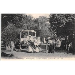 76 - MARTIN EGLISE - SAN67256 - Environs de Dieppe - Le Chalet Normand - Arrivée de l'Auto