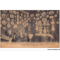 CAR-AAGP7-76-0674 - GONNEVILLE-LA-MALLET - Hotel Aubourg - Salle des Faiences-Aubourg Hotel