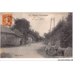 CAR-AABP9-76-0727 - FLEUZY - Rue centrale