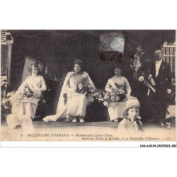 CAR-AABP6-76-0447 ROUEN - Millenaire Normand - Mademoiselle Louis Chanu - Reine des Halles