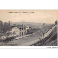 CAR-ABAP7-76-0660 - CROISY-sur-ANDELLE - La gare