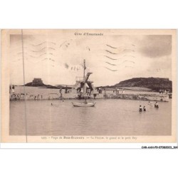 CAR-AAHP9-76-0852 - Plage de BON-SECOURS - La piscine, le grand et le petit bey