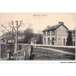 CAR-ABAP7-76-0666 - COLLEVILLE - La gare