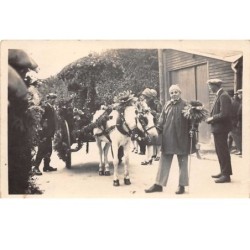 76. n°56331.yerville.carte photo.cheval.événement