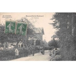 76. n° 103048 .beuzeville la guerard .le carreau .villageois .