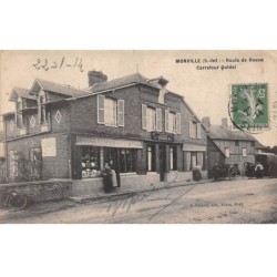 76 - n°73228 - MONVILLE - Route de Rouen - Carrefour Quidel