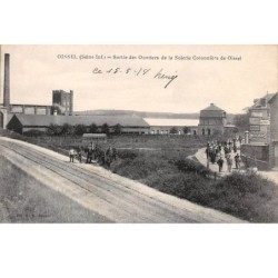 76 - n°111540 - Oissel - Sortie des Ouvriers de la Soierie Cotonnière de Oissel