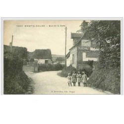 76.MARTIN-EGLISE.RUE DE LA GARE