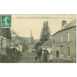76.NOLLEVAL.VAULI VALLIS C'EST A DIRE VALLEE DU PEAGE AUTREFOIS BOURG ET TITRE DE BARONNIE