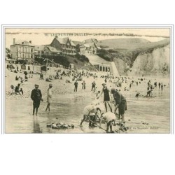 76.PETITES DALLES. LA PLAGE, SCENE ENFANTINE