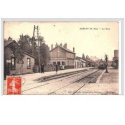 76.AUFFAY.LA GARE.TRAIN.