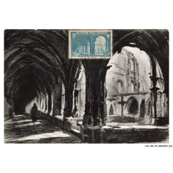 CAR-ABUP9-0840-76 - ABBAYE DE SAINT-WANDRILLE - Carte maximum