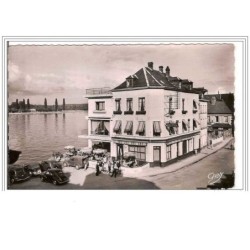 76.LA BOUILLE.HOTEL SAINT-PIERRE ET LA SEINE.CPSM.