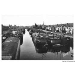 CAR-ABUP9-0814-76 - MAYVILLE - HARFLEUR - Flotille sur la lézarde - Péniche