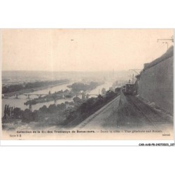 CAR-AABP8-76-0642 - Collection de la cie des tramways de BONSECOURS - Dans la côte - Vue générale sur rouen