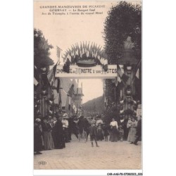 CAR-AAGP8-76-0690 - GOURNAY - Le Banquet Final Arc de Triomphe à l'entrée du Nouvel Hotel