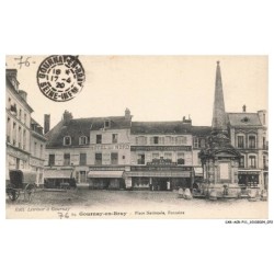 CAR-ACRP11-0661-76 - GOURNAY-EN-BRAY - Place nationale - Fontaine