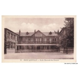 CAR-ACWP5-0276-76 - PETIT-QUEVILLY - Ecole chevreuil des garçons