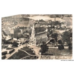 CAR-ACWP3-0139-76 - La france vue du ciel - BON-SECOURS - L'église notre-dame de bonsecours et l'esplanade