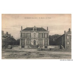 CAR-ACWP6-0395-76 - ENVERMEU - La mairie et les écoles