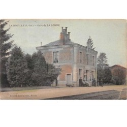 76 . n° 51499 . la bouille . gare de la londe