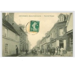 76.ENVERMEU.RUE DE DIEPPE.CAFE DE LA PAIX