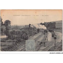 CAR-ABAP7-76-0665 - ENVERMEU - Seine-inférieure - La gare - The station
