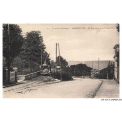 CAR-ACJP6-0381-76 - BONSECOURS - Le tramway et la vieille cote
