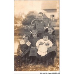 CAR-AASP10-0681 - FRANCE - CARTE PHOTO - GOURNAY-EN-BRAY - PHOTO D'ENFANTS