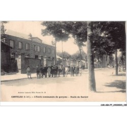 CAR-ABAP7-76-0669 - CANTELEU - L'école communale de garçons - Route de duclair