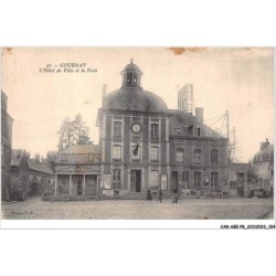 CAR-ABEP8-0715-76 - GOURNAY - L'hotel de ville et la poste