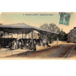 76. n°205986. gournay en bray. marché à la volaille