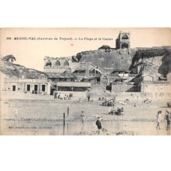 76  .  n° 202683    .   MESNIL - VAL  . LA PLAGE ET LE CASINO