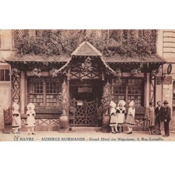 76 .n° 107697 . le havre .auberge normande .grand hotel des negociants .