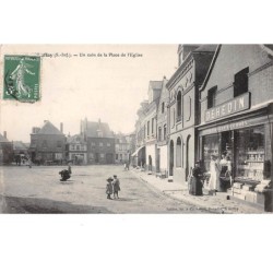 76. n°206014. auffay. un coin de la place de l'Eglise